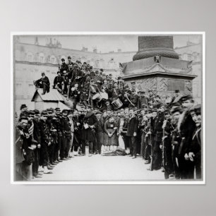 Federes before the Vendome Column Poster