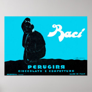 Federico Seneca. Perudina Cioccolato & Confetture Poster