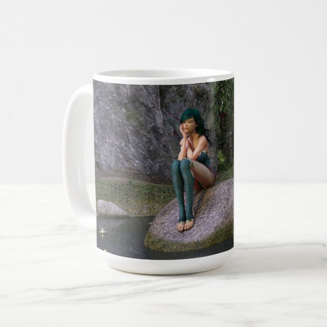 Fée à l'Enchanted Pond Coffee Mug (Devant gauche)