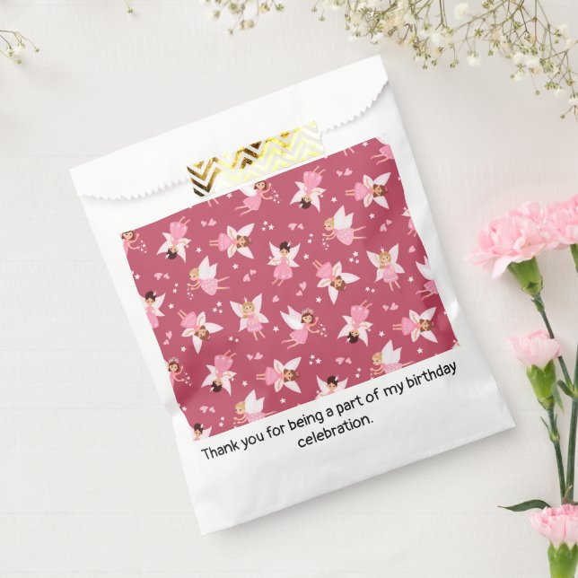 Fée Anniversaire Fête Favoriser les sacs (Scellé)