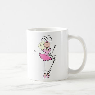 Fée Ballerine Tasse Rose