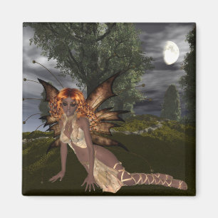 Fée de nuit Design 1 - Imaginaire Fae Magnet