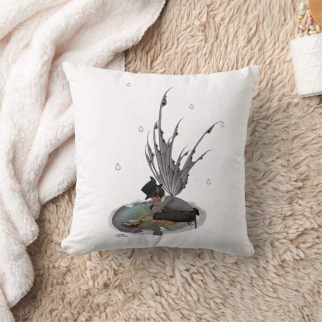 Fée De Pluie Garçon Avec Oreiller À Jeu De Grenoui (Couverture)