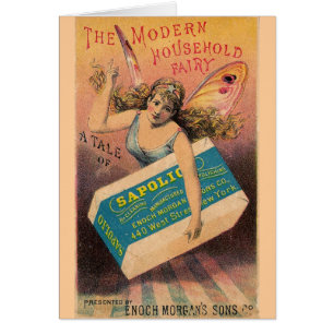 Fée et savon vintage