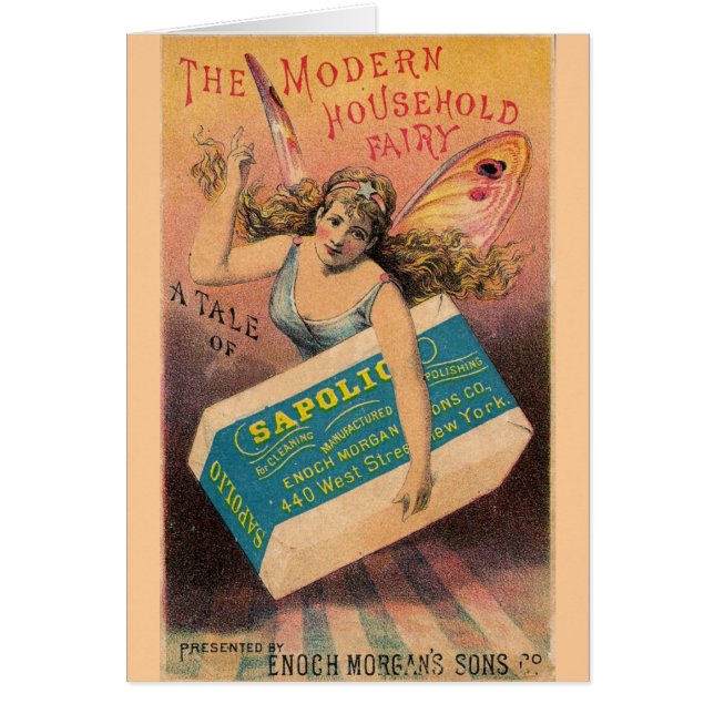 Fée et savon vintage (Devant)