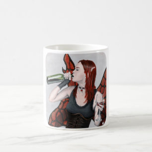 Fée magique Boire Vin Imaginaire Art Café Mug
