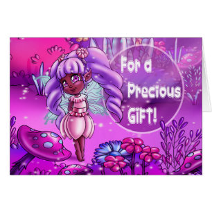 Fée noire douce Anniversaire