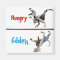 Feed Fed Dog Magnet Hungry Happy Dinosaur Funny
