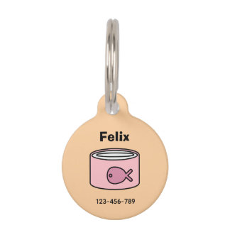 Feed Me! Cat Pet Tag