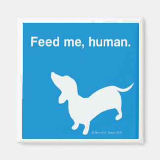 Feed Me Doxie Magnet