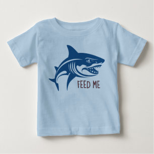 FEED ME Ferocious Baby Shark T SHIRT