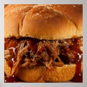 Feed Me NOW Barbecue Poster - SRF