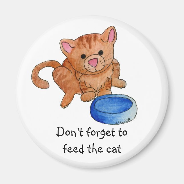 Feed Me Now Magnet #2 (Front)