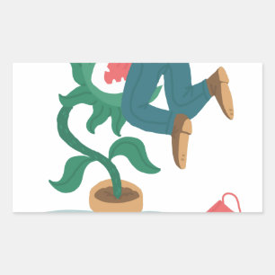 feed me venus flytrap sticker