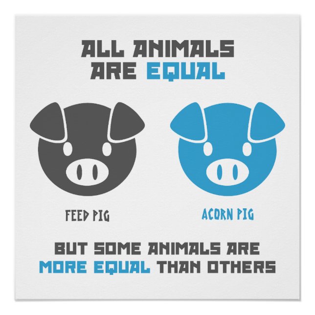 Feed Pig, Acorn  Poster (Front)