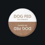 Feed that Dog! An Evening Morning Reminder Magnet<br><div class="desc">So... who fed Max last? Unfortunately: No one knows! Now you can keep track with this helpful and handy magnet. Put it on the fridge, and keep track of your dog's feeding schedule. Never get mixed up again! So go on, buy it today: keep track of the last time your...</div>