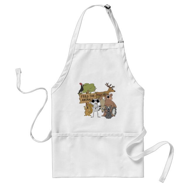 Feed the Animals Standard Apron (Front)