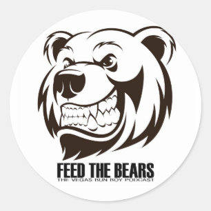 Feed The Bears Sticker