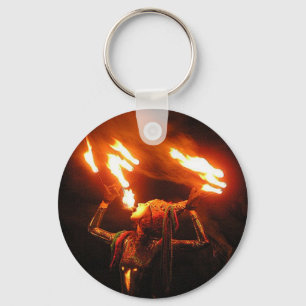 Feed the Fire Keychain