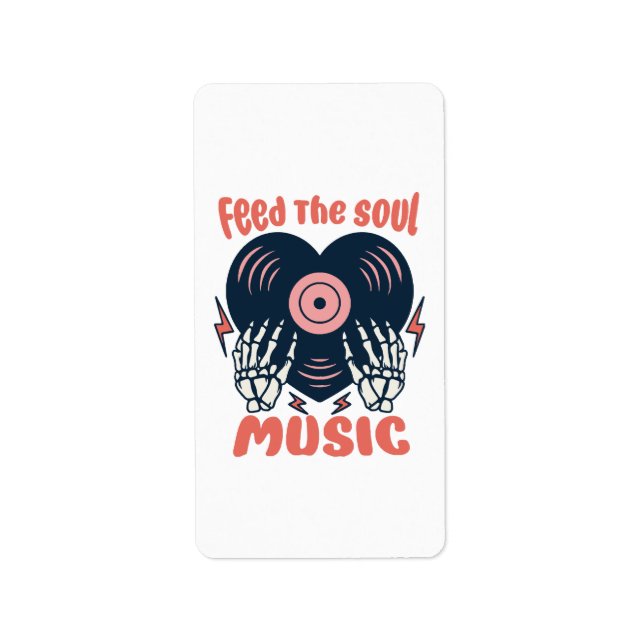 feed the soul music label (Front)