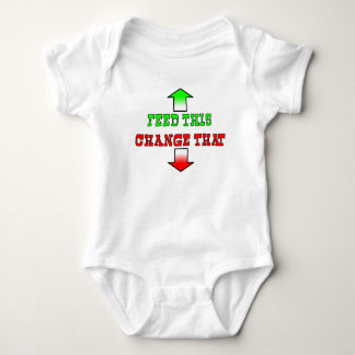 Feed This Funny Baby Romper Humour