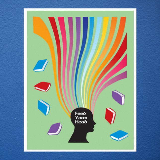 Feed Your Head Books Poster (Creator Uploaded)