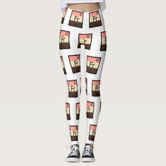 Feeder Francium Fr Periodic Table Leggings