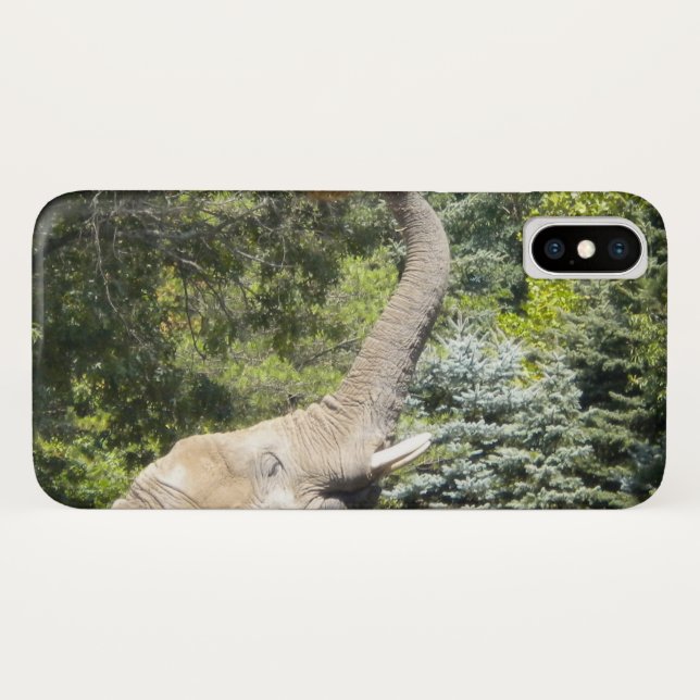 Feeding Elephant Case-Mate iPhone Case (Back (Horizontal))