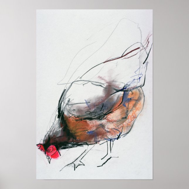 Feeding Hen Trasierra 1998 Poster (Front)