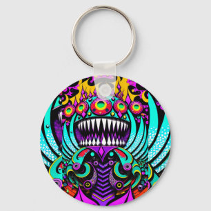 Feeding the Art Wars - Ken Gauge Art Keychain