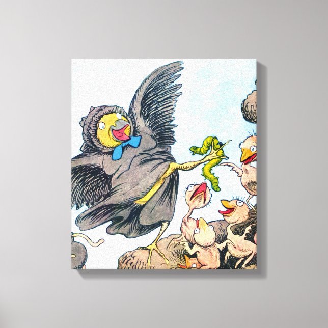 Feeding Time Canvas Print (Front)