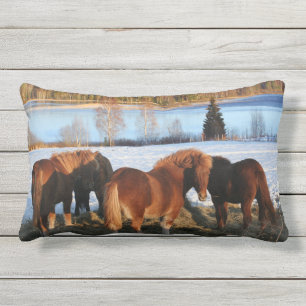 Feeding Time Lumbar Pillow