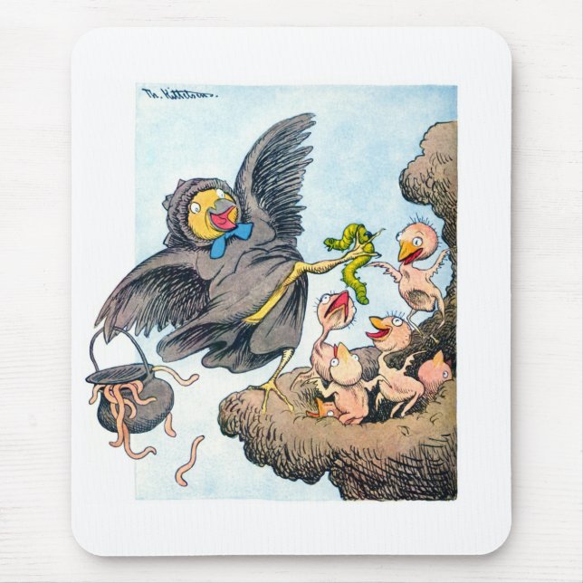 Feeding Time Mouse Pad (Front)