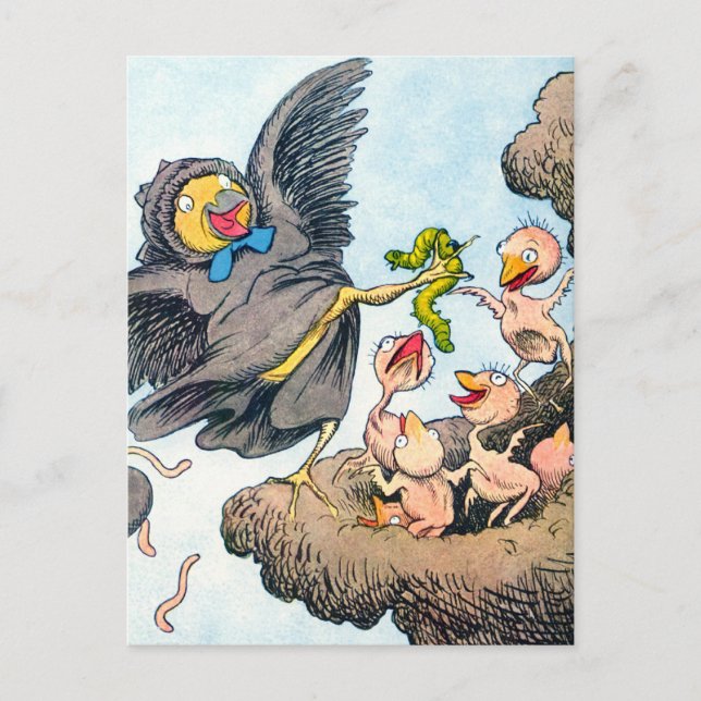 Feeding Time Postcard (Front)
