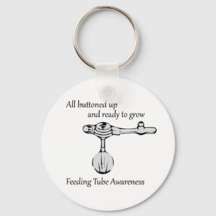 Feeding tube Awareness T-Shirt Trucker Hat Button Keychain