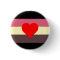 feedist pride flag pin