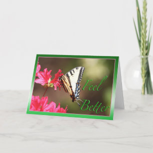Feel Better Butterfly Card
