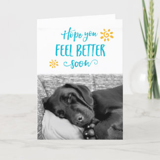 Feel Better Soon Wishing You Well | Blue Get Well Card