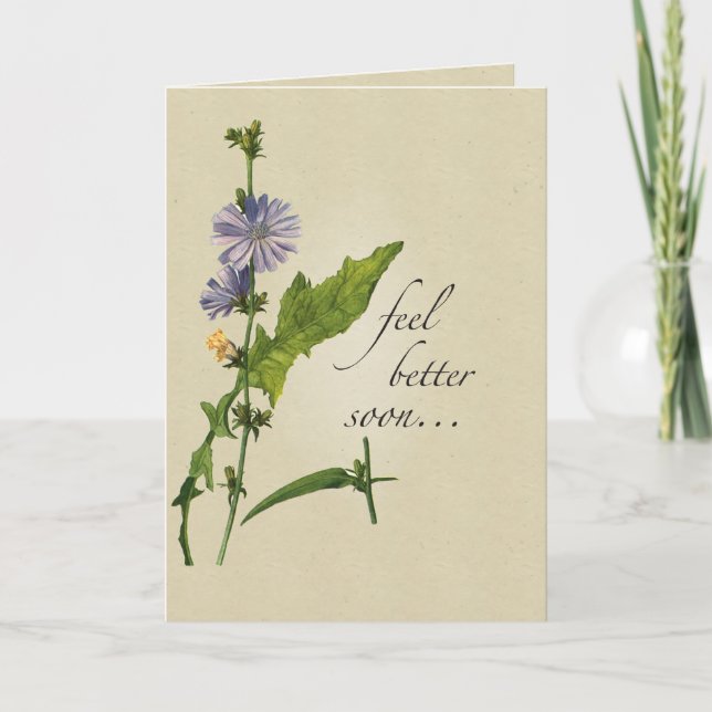 Feel Better Wildflowers, Religious Tone Card (Front)