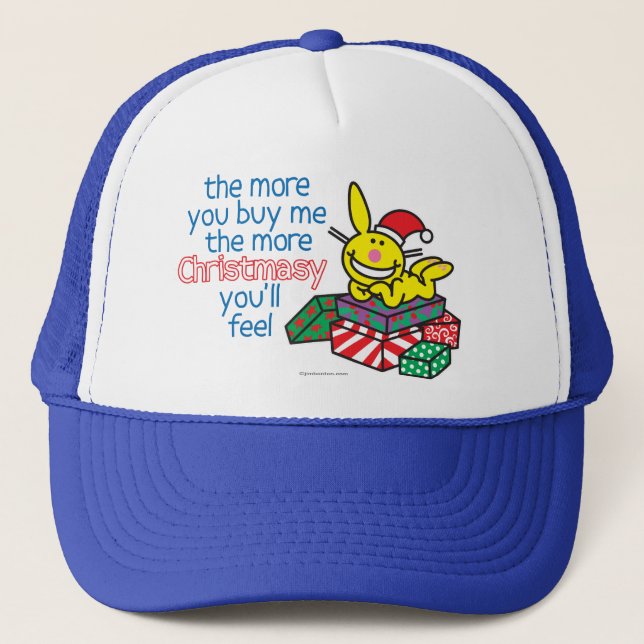 Feel Christmasy Trucker Hat (Front)