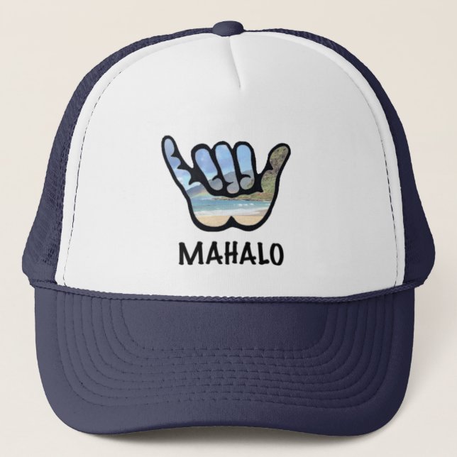 Feel Mahalo Trucker Hat (Front)