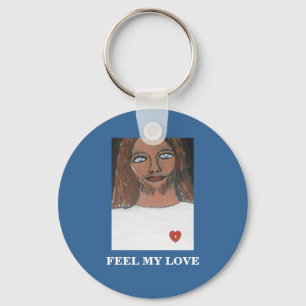 FEEL MY LOVE KEYCHAIN