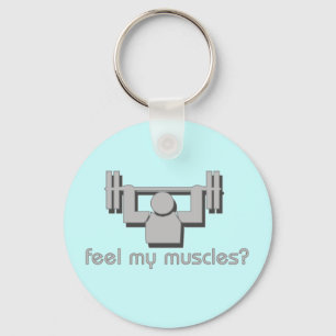 Feel My Muscles Keychain