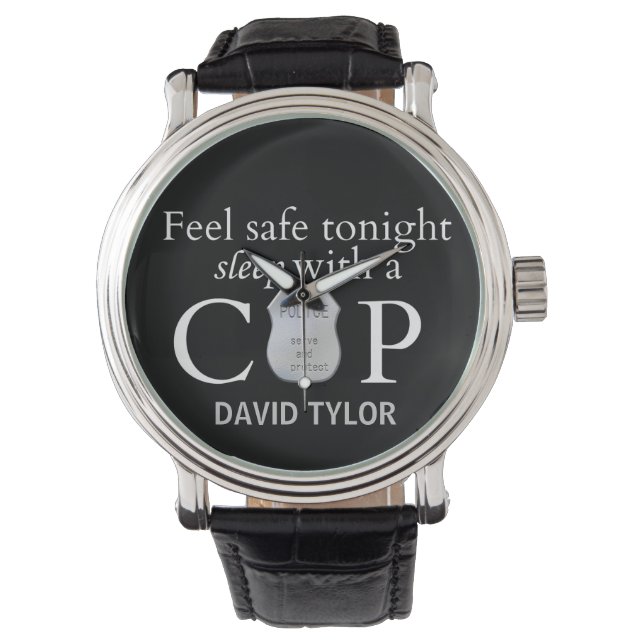 Feel safe tonight! watch (Front)