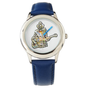 Feel the Blues – Artistic Guitar Design Watch