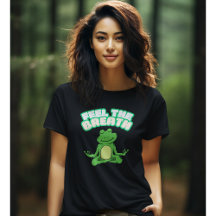 Feel The Breath Inspiring Yoga Pose Tshirt