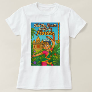 Feel The Breath Of Life Design T-Shirt