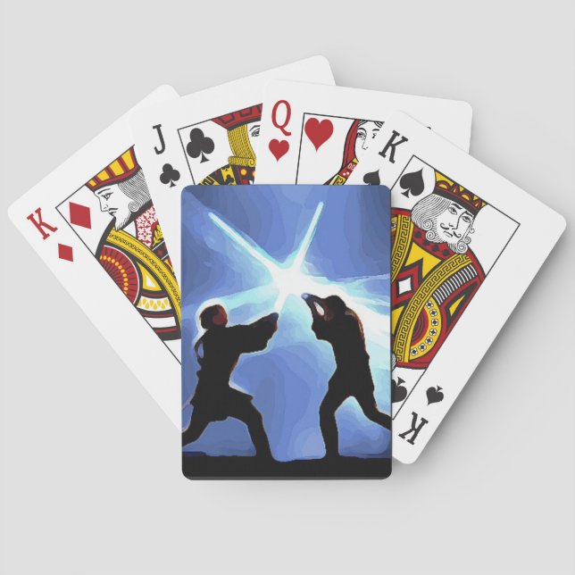 Feel the Force Playing Cards (Back)