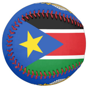 Feel the heartbeat of South Sudan in every stitch! Softball