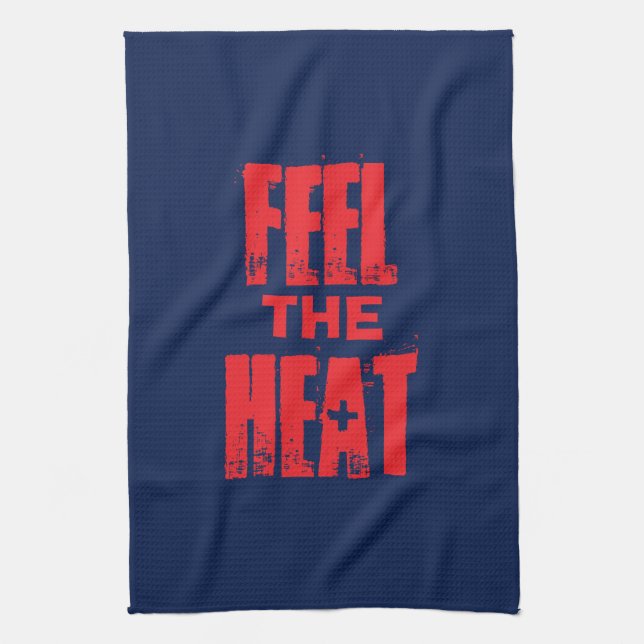 Feel the Heat Kitchen Towel (Vertical)